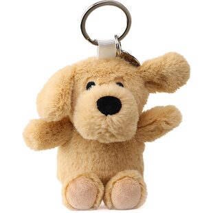 英国代购正品12.31 Warmies Curly Dog Keyring 卷毛狗钥匙扣玩偶