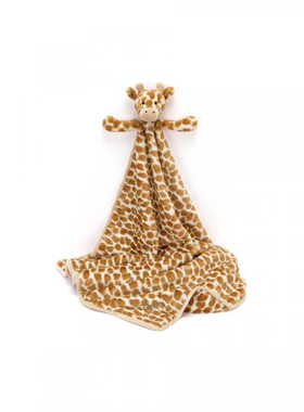 英国代购正品11.06 jellycat Personalised害羞长颈鹿毛毯 定制款