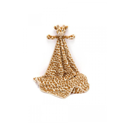 英国代购正品11.06 jellycat Personalised害羞长颈鹿毛毯 定制款