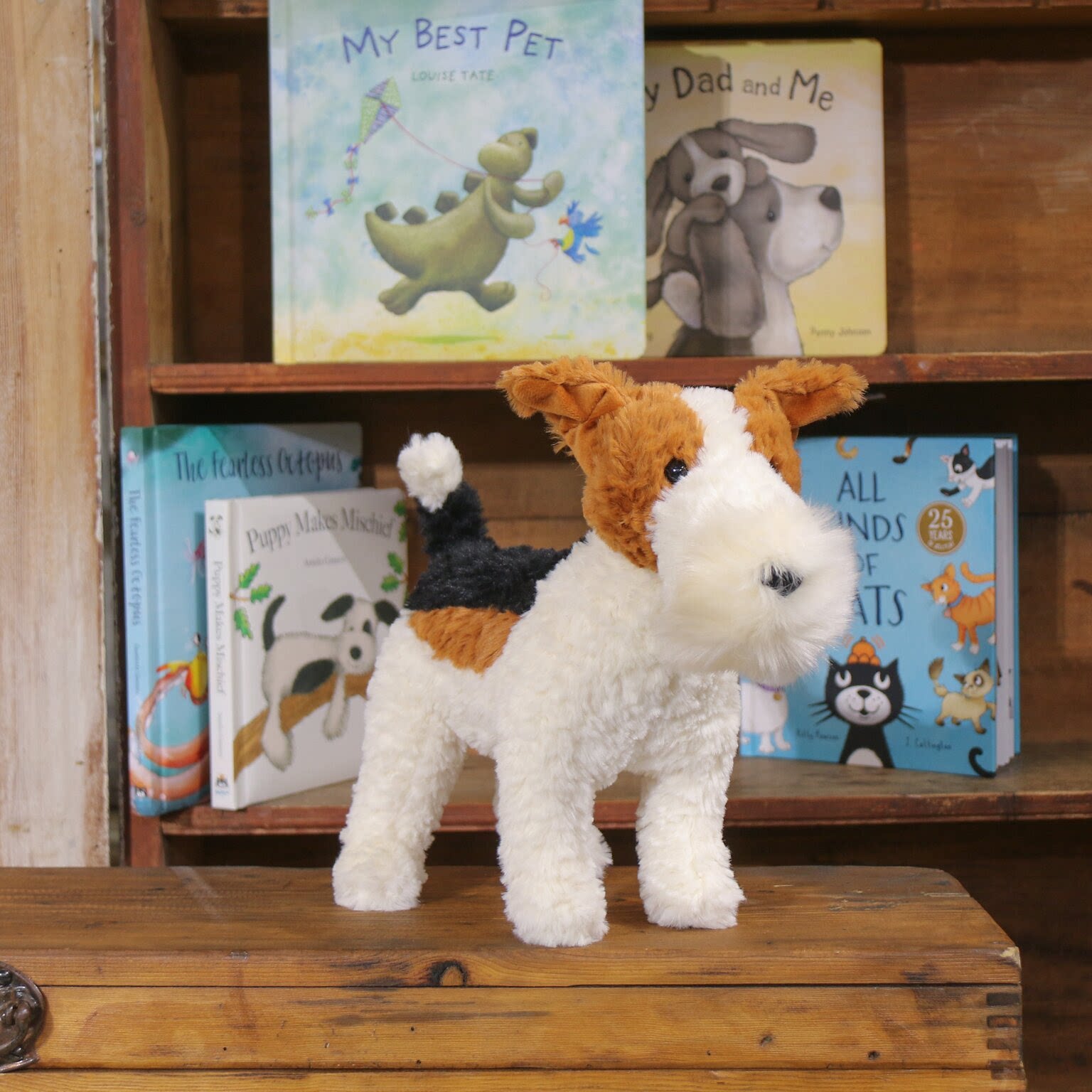英国正品代购09.22 jellycat Hector  Terrier赫克特猎狐梗猎犬