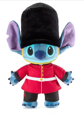 英国代购正品01.22 Disney Stitch London Medium迪士尼卫兵玩偶