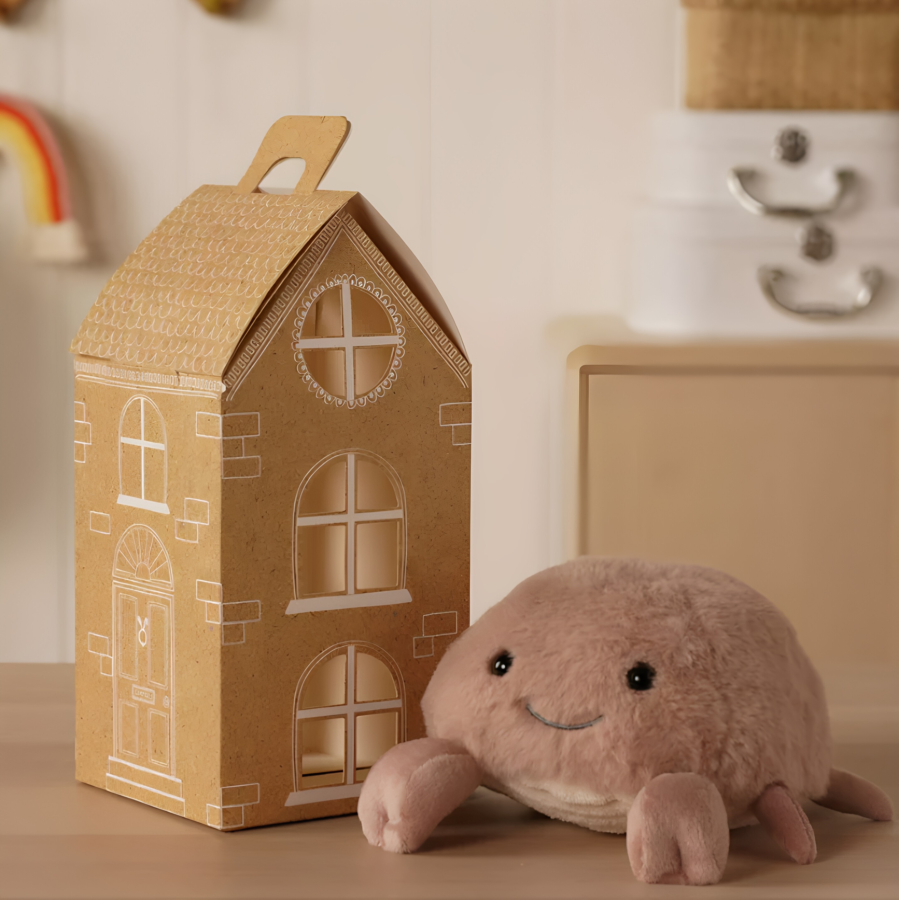 英国代购正品05.15 Claire The Plush Crab 克莱尔毛绒螃蟹 玩偶
