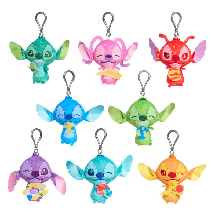 英国代购正品07.26 Just Play Disney Stitch迪士尼 史迪奇钥匙扣