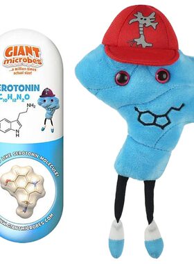 英国代购正品02.28 Giant Microbes Serotonin 教育辅材 血清素