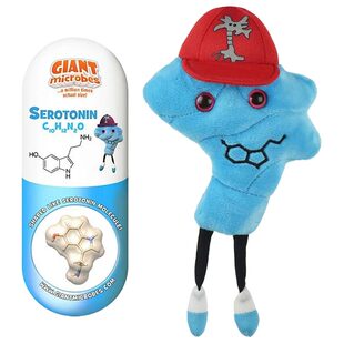 英国代购正品02.28 Giant Microbes Serotonin 教育辅材 血清素