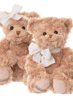 现货 英国正品08.04 bukowski bears 蝴蝶结毛绒小熊 小红书同款