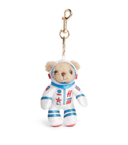 英国代购正品08.21 Harrods Astronaut Bear 宇航员熊钥匙扣 礼物