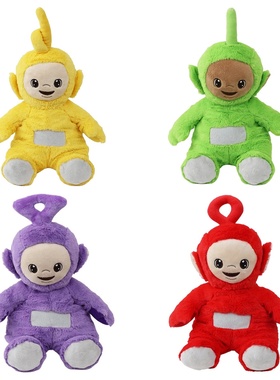 英国代购正品12.31 Warmies Teletubbies Po 天线宝宝 毛绒玩偶
