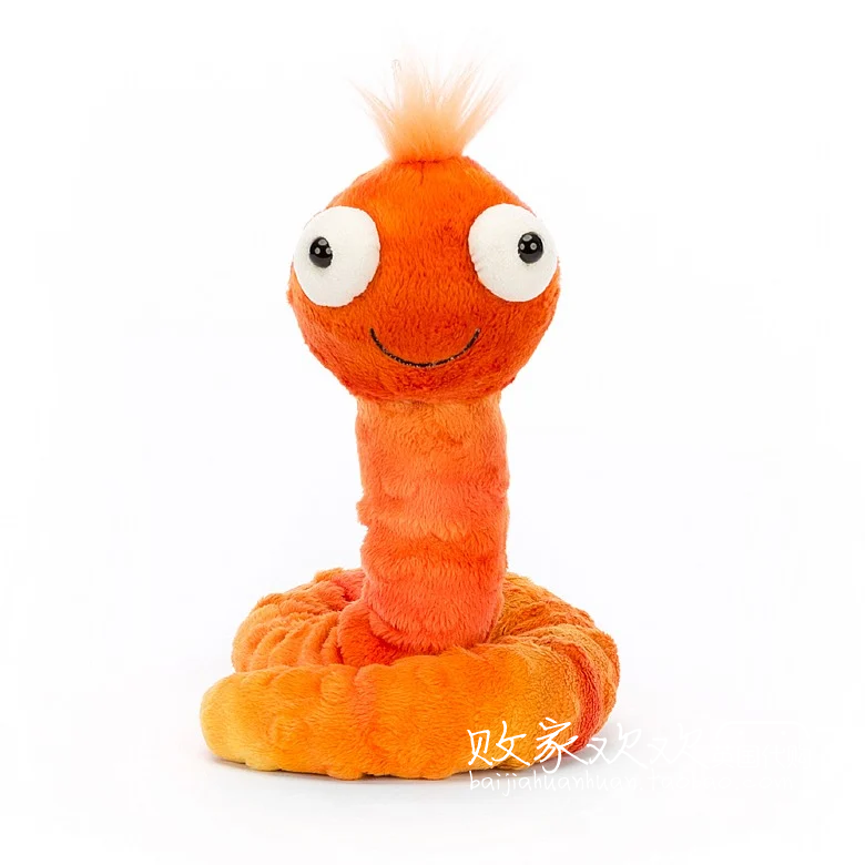 18 jellycat winston worm 温斯顿虫子 安抚玩偶