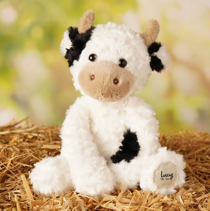英国代购正品05.14 Lucy The Plush Cow 露西小牛 毛绒玩偶玩具