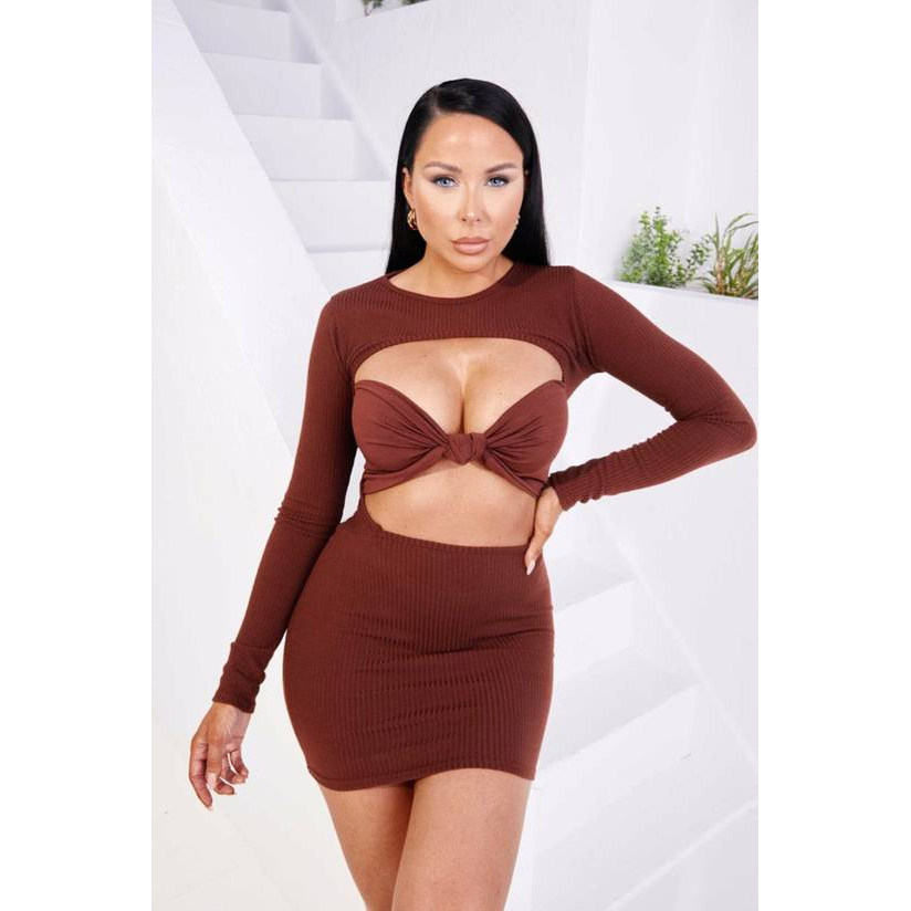 英国代购正品09.20 名品PL 女装新款 设计露肚脐迷笛款连衣裙