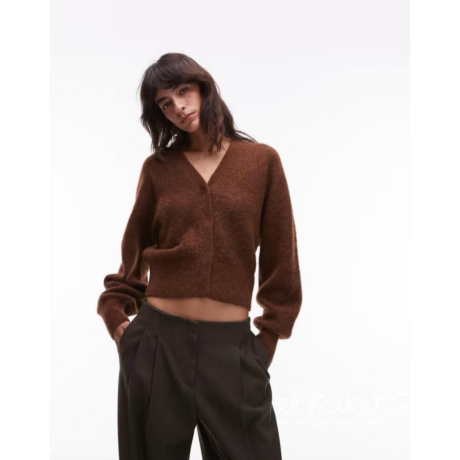 英国代购正品10.08 2025潮流导向 女装新款 时尚针织长袖舒适小衫