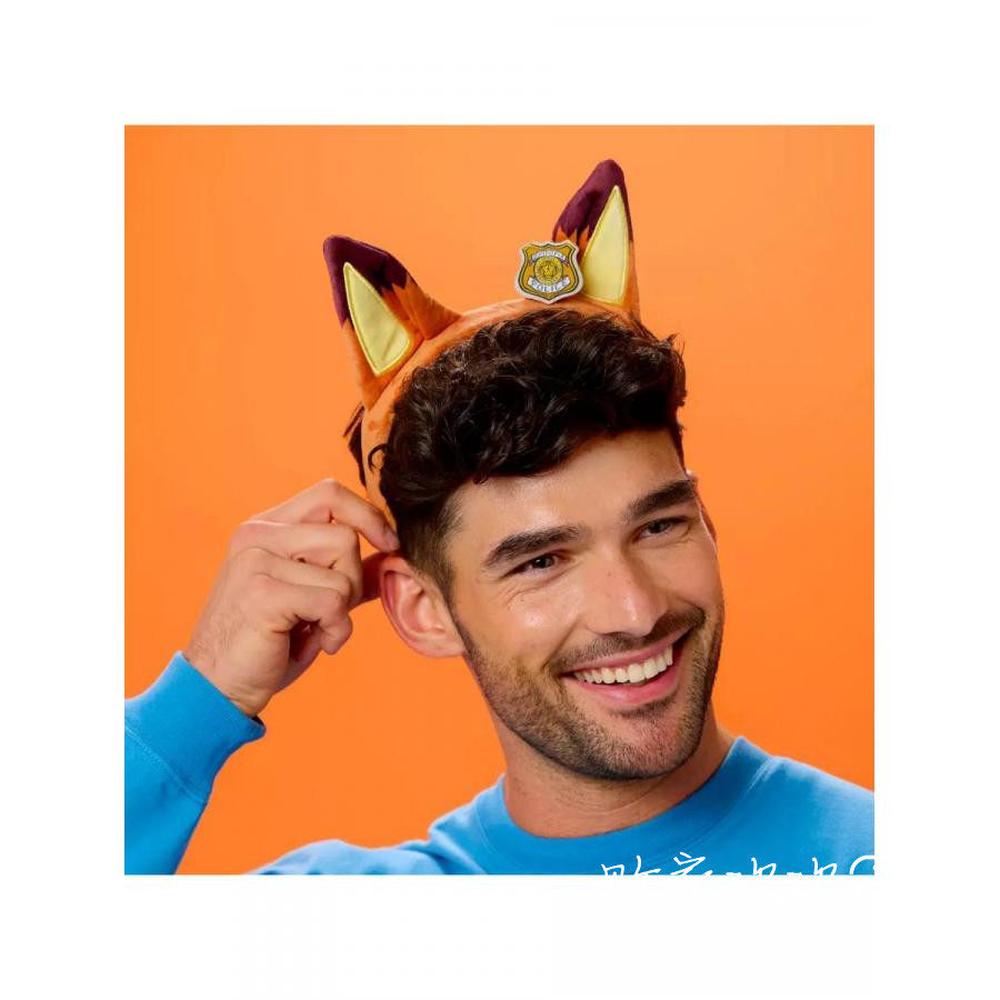 英国代购正品12.07 Disney Headband for 疯狂动物城2 尼克发箍