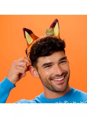 英国代购正品12.07 Disney Headband for 疯狂动物城2 尼克发箍