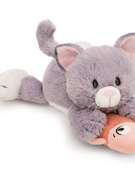 英国代购正品12.26 Homies Grey Cat with Fish 霍米斯灰猫与鱼