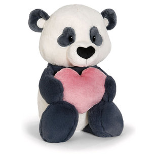 Love Panda with 英国代购 爱心熊猫 12.21 Heart 毛绒玩偶 正品