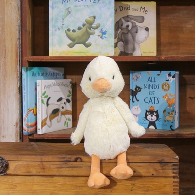 国内现货秒！01.04 jellycat Bashful Duckling 害羞的鸭子玩偶