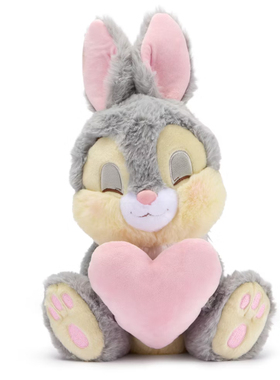 英国代购正品12.24 Disney Store Japan Thumper蒂蒂奇奇爱心玩偶