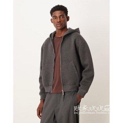 英国代购正品11.05 2025潮流导向 男装新款 连帽拉链开衫卫衣