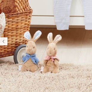 英国代购正品08.01 Peter Rabbit Beanie Soft Toy彼得兔毛绒玩偶