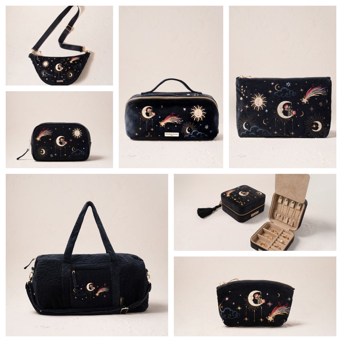 英国代购正品10.24 Aurora Lights Mini Pouch 星空极光灯化妆包
