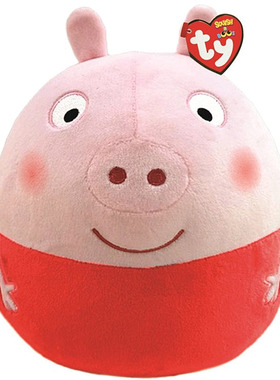 英国代购正品12.20 Squish-A-Boos Peppa Pig 小猪佩奇 球球 玩偶