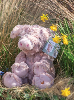 英国代购正品 09.10  Wrendale Vanessa' Pig 可爱粉红猪毛绒玩偶