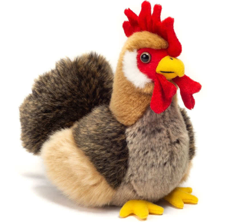 RoosterSoftToy17cm毛绒玩具