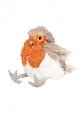 英国代购正品07.26 wrendale Adele  Robin 阿黛尔小鸟毛绒玩偶