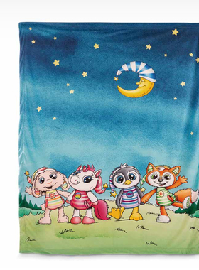 英国代购正品12.21 Sleepyhead Plush Blanke  瞌睡虫毛绒毯子