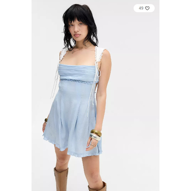 名品UO女装新款百搭连衣裙