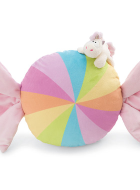 英国代购正品01.03 Theodor & Friends Candy Cushion 独角兽糖果