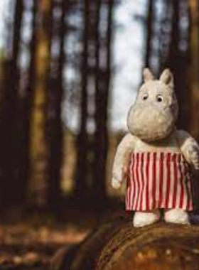 英国正品 06.05 Charlie Bears 查理熊 Moominmamma穿裙子的姆明
