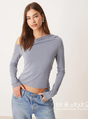 英国代购正品07.02 2025潮流导向 女装新款 休闲长袖舒适打底衫