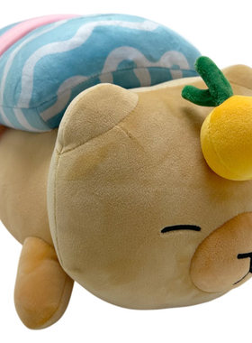 英国代购正品12.22 Yabu Sushi Capybara Cat 雅布寿司水豚猫玩偶