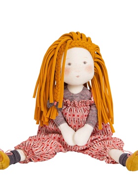 英国代购正品05.15 Moulin Roty Vanille Rag Doll 香草布娃娃