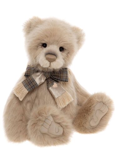 英国代购正品06.13 Charlie Bears 查理熊 Jakub 系围巾的坐立熊