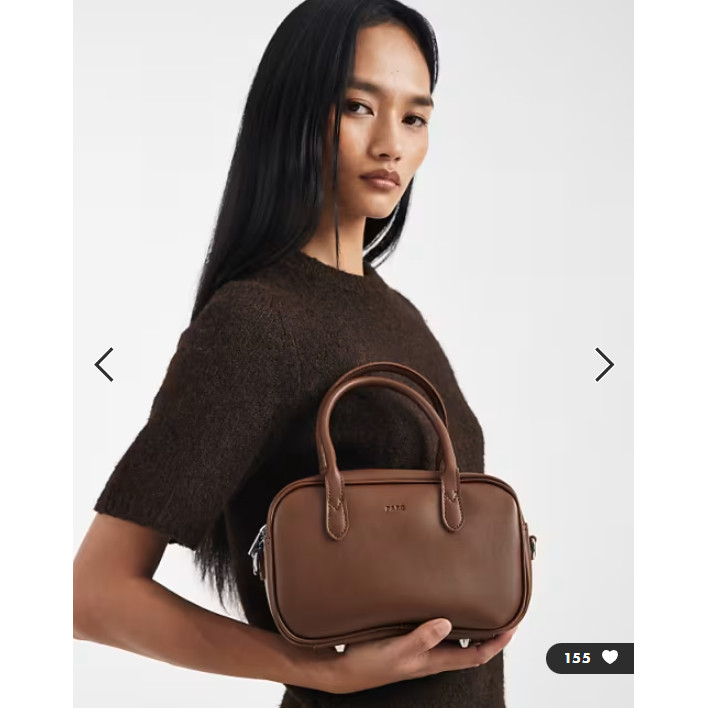 英国代购正品01.06 2026潮流导向 女包新款 迷你顶部手柄斜挎包