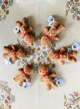 国内现货huge！ 01.16 Jellycat Gingerbread 弗雷德 姜饼人玩偶