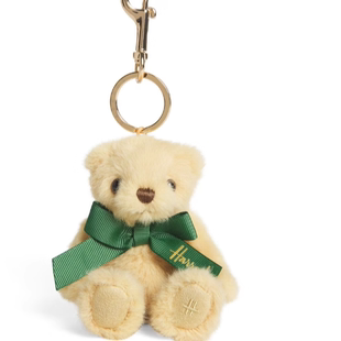 英国代购正品10.12 Harrods Multi Henry Bear Keyring小熊钥匙扣