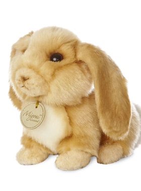 英国代购正品01.25 MiYoni Lop Eared Rabbit 垂耳兔毛绒玩偶