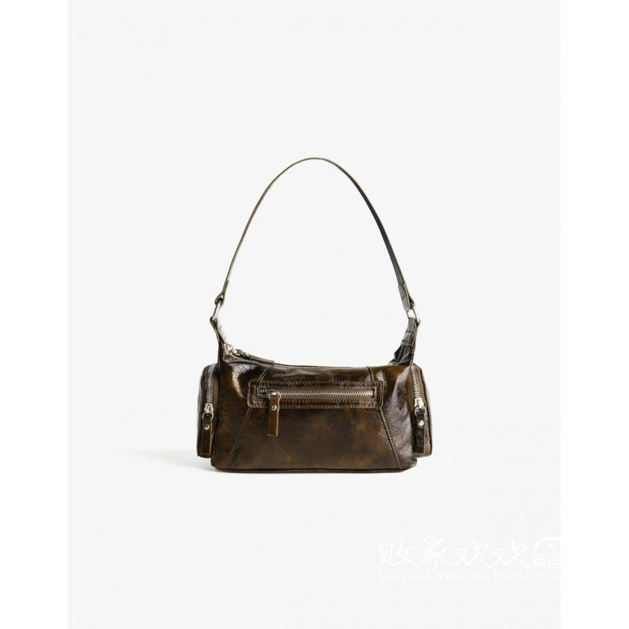 英国代购正品08.25 2025潮流导向 女包新款 复古风设计百搭单肩包