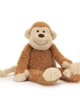英国代购正品03.06 jellycat Junglie Monkey 丛林猴子憨厚玩偶