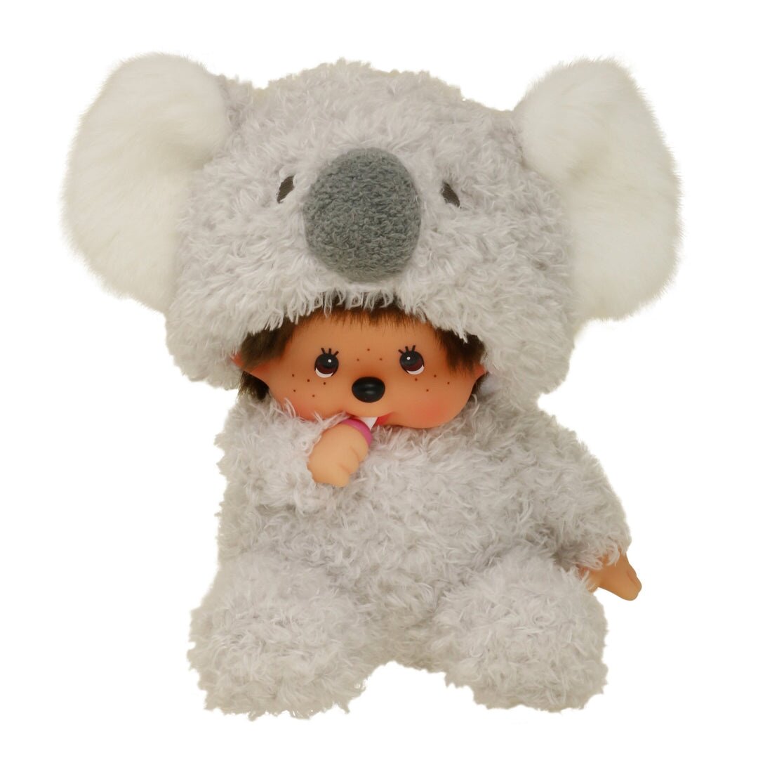 英国代购正品08.20 Monchhichi - Fluffy Koala 考拉装蒙奇奇玩偶