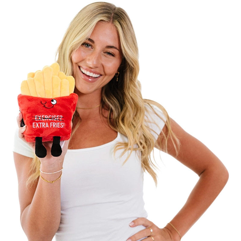 英国代购正品12.30 Punchkins Exercise Extra Fries 薯条 玩偶