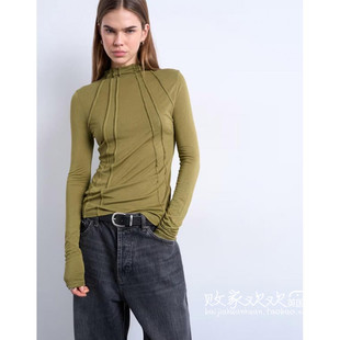 2025潮流导向 女装 新款 英国代购 舒适打底衫 12.11 TS休闲长袖 正品