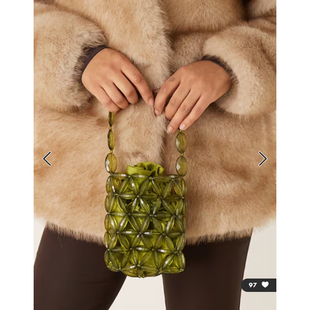 英国代购正品01.06 2026潮流导向 女包新款 串珠迷你手提包