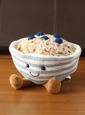 英国正品代购 10.16 jellycat Amuseable Oats 燕麦碗 毛绒玩偶