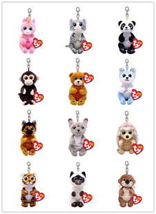 Ty系列 Mitzi Cat 英国代购 Belly小动物 11.06 Beanie 钥匙扣 正品