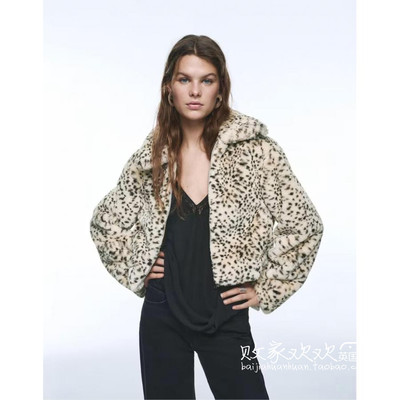 英国代购正品12.03 2025潮流导向 女装新款 时尚斑点短款舒适外套